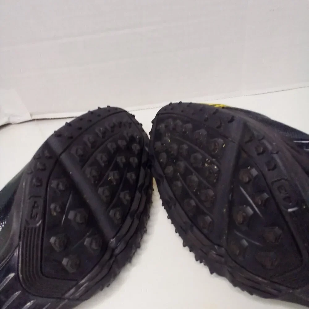 Under Armour Football Cleats Men 11 Scouting Combine Yellow Black No Laces